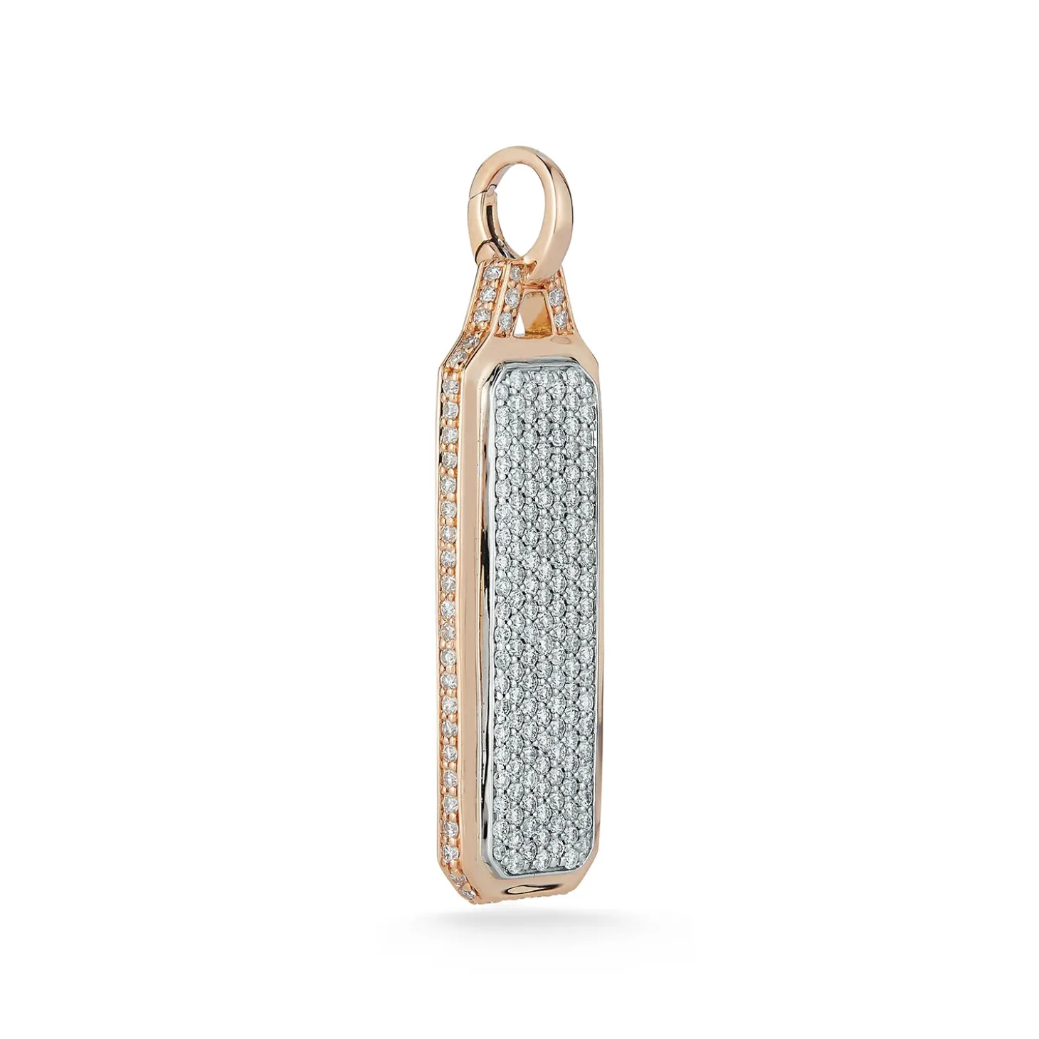 CARRINGTON 18K GOLD AND ALL DIAMOND ID TABLET
