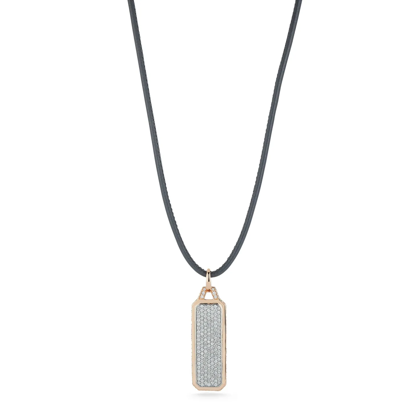 CARRINGTON 18K GOLD AND ALL DIAMOND ID TABLET