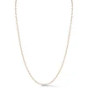 CHAIN 3 - 18K GOLD CHAIN LINK NECKLACE