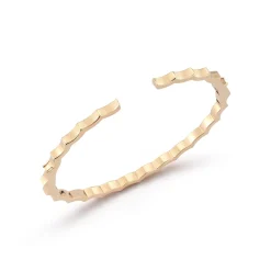 CII 18K GOLD SCALLOPED BRACELET