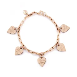 DORA 18K AND DIAMOND MINI HEART CHARM
