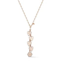 DORA 18K DIAMOND HEXAGON CHARM