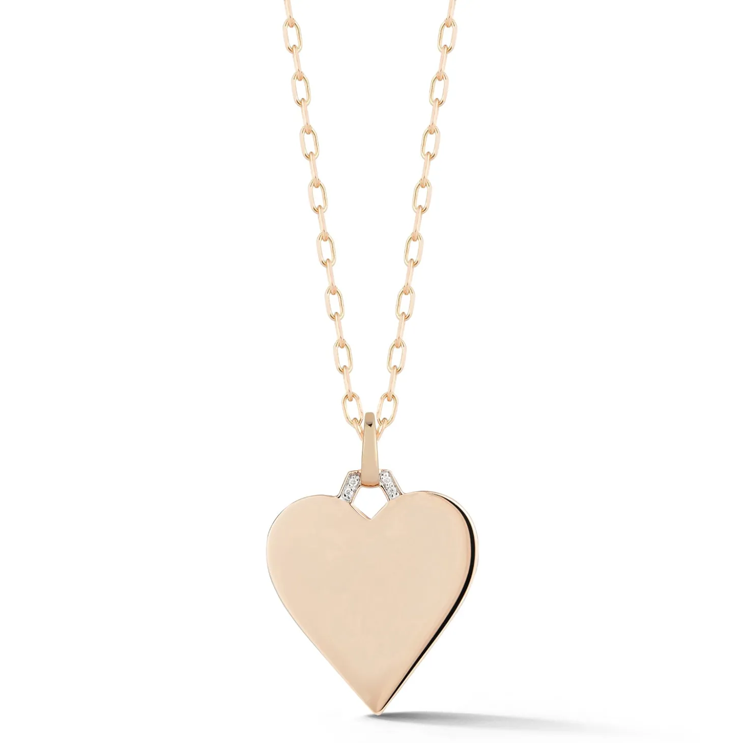 DORA 18K GOLD AND DIAMOND HEART CHARM