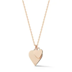 DORA 18K GOLD AND DIAMOND HEART CHARM