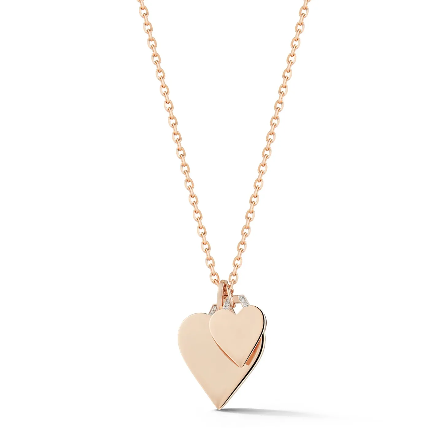 DORA 18K GOLD AND DIAMOND HEART CHARM