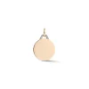 DORA 18K GOLD AND DIAMOND LARGE DISC CHARM