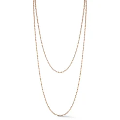 DORA 18K GOLD BALL CHAIN NECKLACE