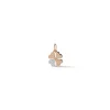 DORA 18K MINI CLOVER WITH ONE DIAMOND LEAF