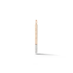 DORA 18K MINI DIAMOND BAR CHARM