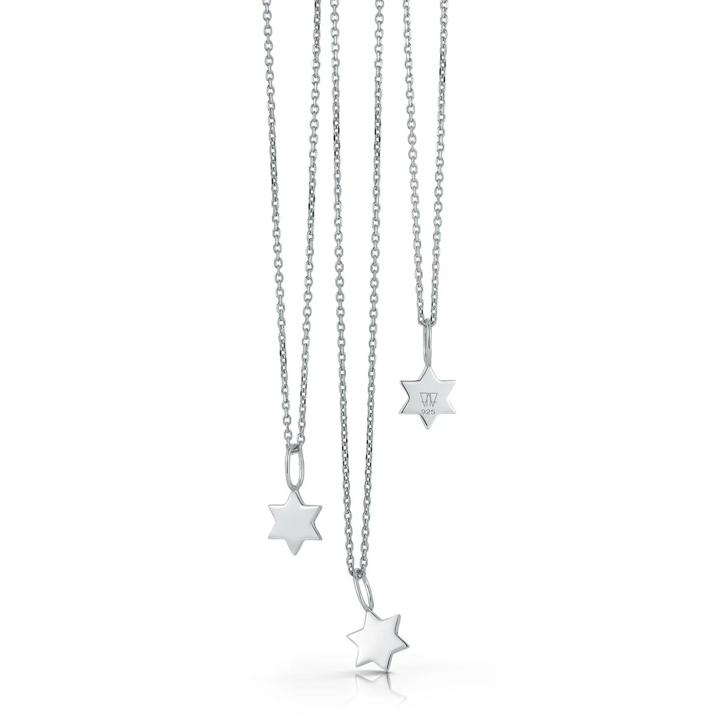 DORA STERLING SILVER NECKLACE WITH MINI STAR CHARM