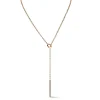 GRANT 18K GOLD AND DIAMOND BAR NECKLACE