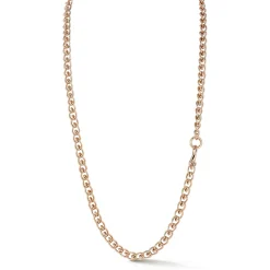 HUXLEY 18K GOLD COIL CHAIN NECKLACE