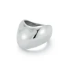 JULIAN STERLING SILVER WAVE RING