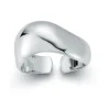 JULIAN STERLING SILVER WIDE WAVE CUFF