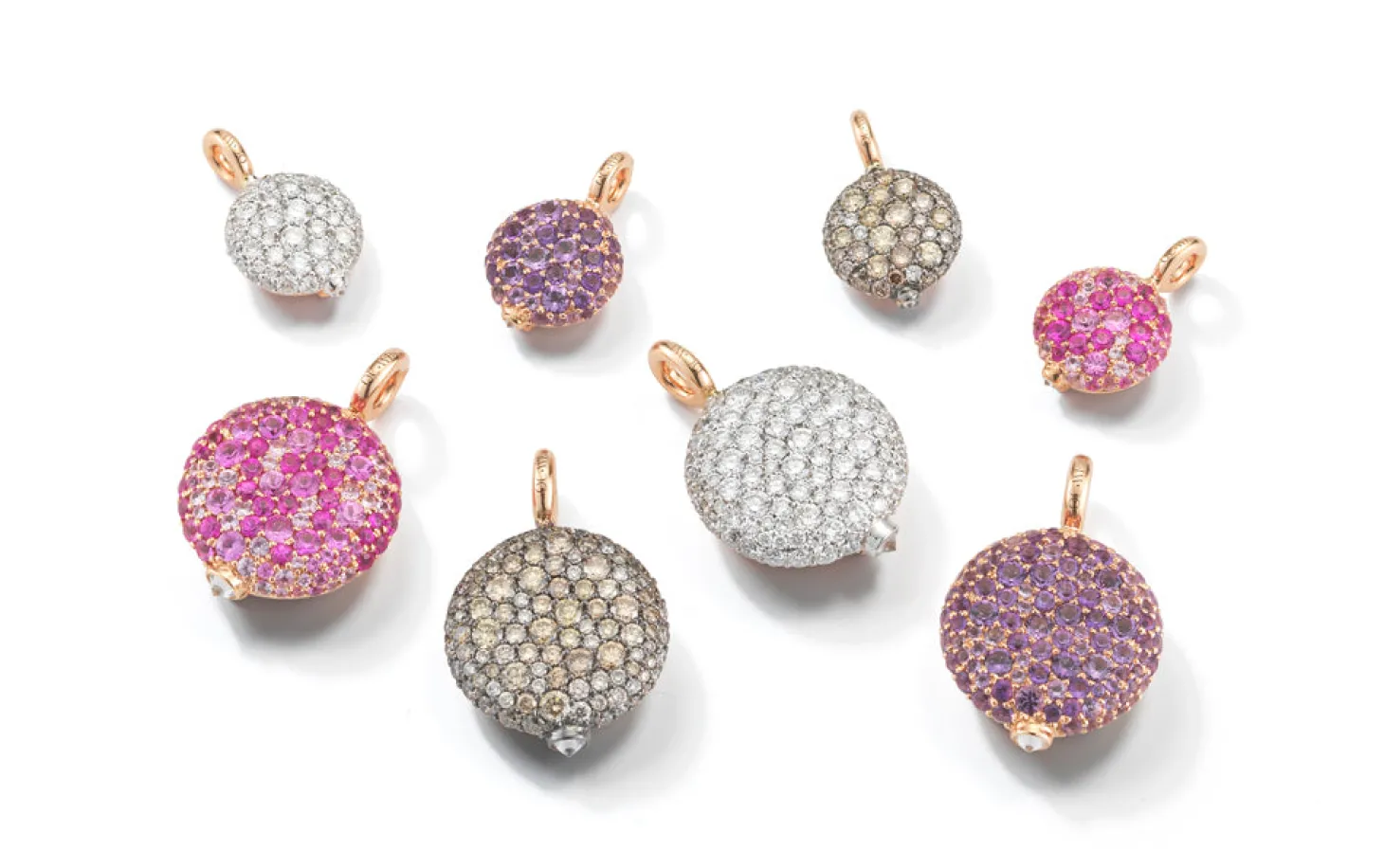 OC X WF 18K MEDIUM AMETHYST PEBBLE LOCKET