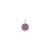 OC X WF 18K SMALL AMETHYST PEBBLE LOCKET