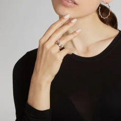 OTTOLINE 18K DIAMOND BAGUETTE RING