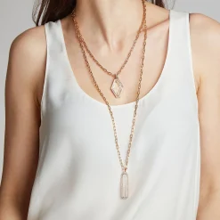 SAXON 18K CHAIN NECKLACE