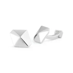 SYDNEY STERLING SILVER ORIGAMI CUFFLINKS