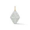 SYDNEY TWO TONE 18K DIAMOND ORIGAMI CHARM