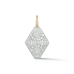SYDNEY TWO TONE 18K DIAMOND ORIGAMI CHARM