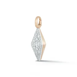 SYDNEY TWO TONE 18K DIAMOND ORIGAMI CHARM