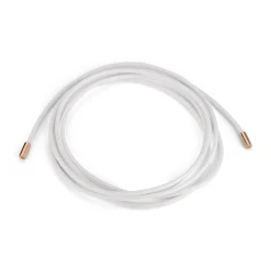 WAXED COTTON GREY, WHITE OR BLACK CORD WITH ROUND CAP