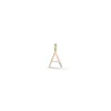 WOOLF 18K GOLD AND DIAMOND MINI INITIAL AND NUMBER CHARMS