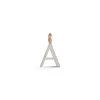 WOOLF 18K GOLD AND DIAMOND INITIAL AND NUMBER CHARMS