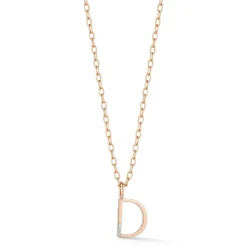WOOLF 18K GOLD AND DIAMOND MINI INITIAL AND NUMBER CHARMS
