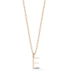WOOLF 18K GOLD AND DIAMOND MINI INITIAL AND NUMBER CHARMS