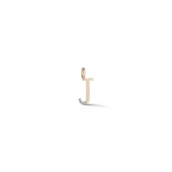 WOOLF 18K GOLD AND DIAMOND MINI INITIAL AND NUMBER CHARMS