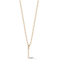 WOOLF 18K GOLD AND DIAMOND MINI INITIAL AND NUMBER CHARMS